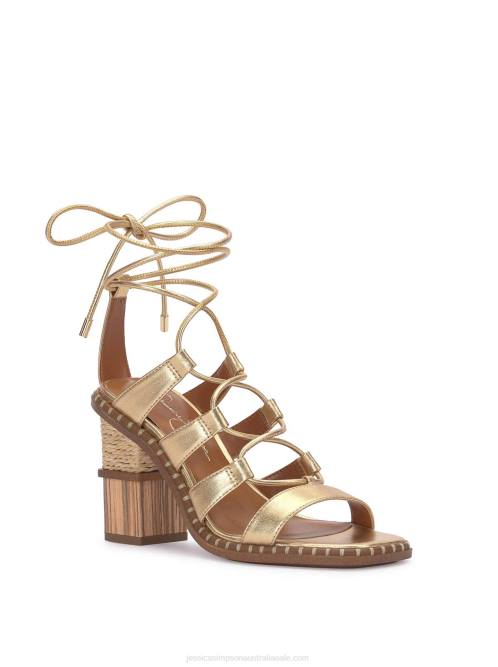 Jessica SimpsonLonor High Heel Sandal in Gold H426276