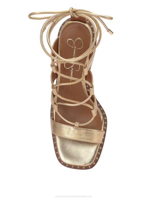 Jessica SimpsonLonor High Heel Sandal in Gold H426276