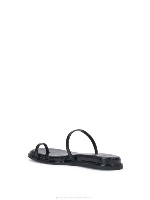 Jessica SimpsonMalha Flat Sandal in Black H426103