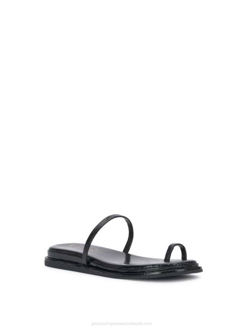 Jessica SimpsonMalha Flat Sandal in Black H426103