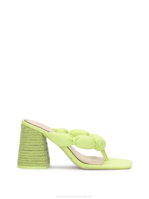 Jessica SimpsonOlimpio Heeled Sandal in Daquiri Green H426291