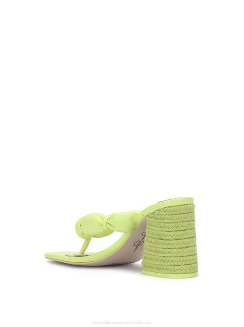 Jessica SimpsonOlimpio Heeled Sandal in Daquiri Green H426291