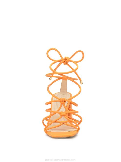 Jessica SimpsonOzias Lace Up Sandal in Mango H426292