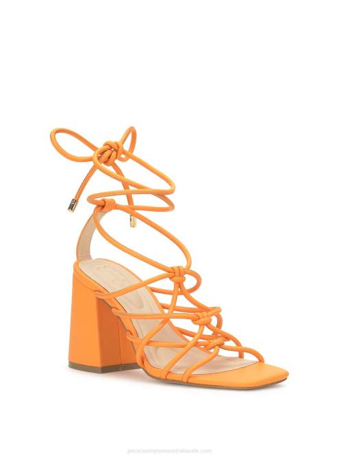 Jessica SimpsonOzias Lace Up Sandal in Mango H426292