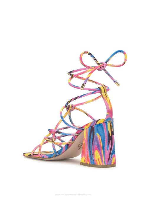 Jessica SimpsonOzias Lace Up Sandal in Summer Solstace H426297