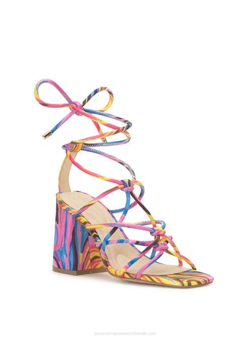 Jessica SimpsonOzias Lace Up Sandal in Summer Solstace H426297