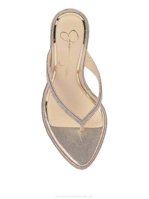 Jessica SimpsonPules High Heel Sandal in Champagne H426313