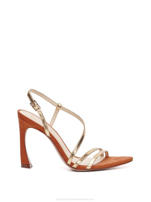 Jessica SimpsonPyine High Heel in Gold Snake H4261105