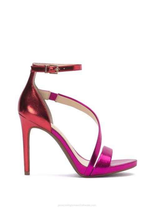Jessica SimpsonRayli High Heel Sandal in Fuschia Red Ombre H42619