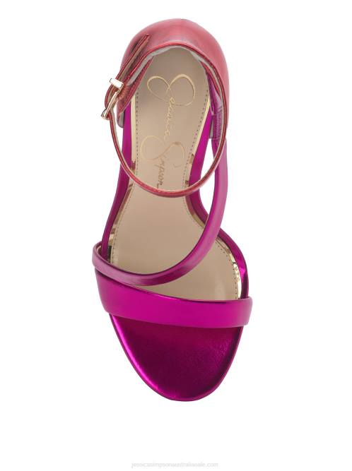 Jessica SimpsonRayli High Heel Sandal in Fuschia Red Ombre H42619