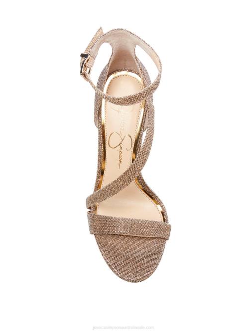 Jessica SimpsonRayli High Heel Sandal in Gold H4261089