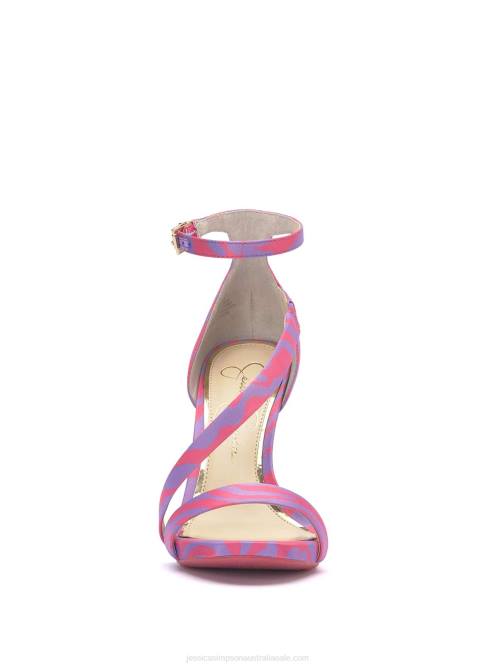 Jessica SimpsonRayli High Heel Sandal in Pink Zebra H426316