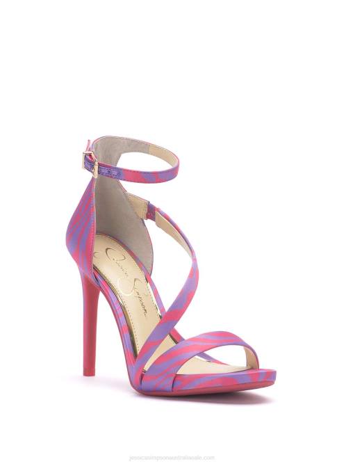 Jessica SimpsonRayli High Heel Sandal in Pink Zebra H426316