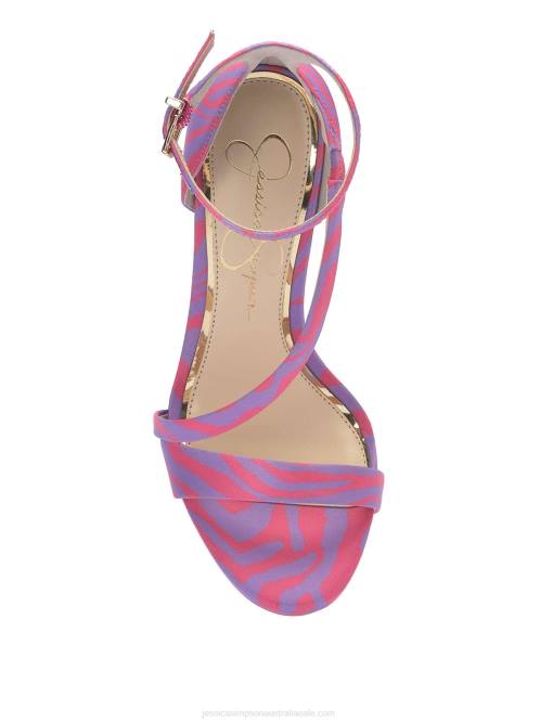 Jessica SimpsonRayli High Heel Sandal in Pink Zebra H426316