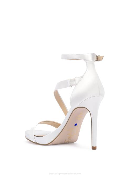Jessica SimpsonRayli High Heel Sandal in White H42683