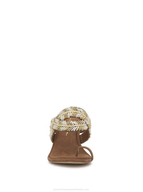 Jessica SimpsonRixei Braided High Heel Sandal in Tobacco H426280