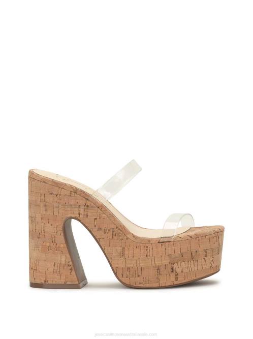 Jessica SimpsonSamhita Platform Sandal in Clear H426296