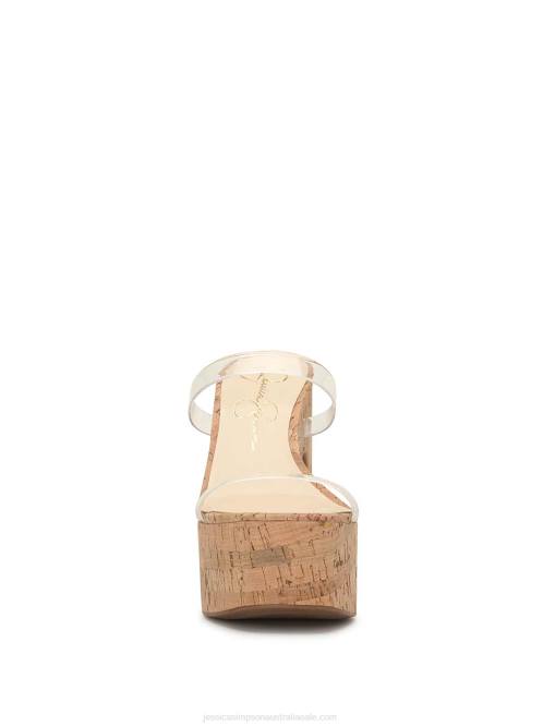 Jessica SimpsonSamhita Platform Sandal in Clear H426296