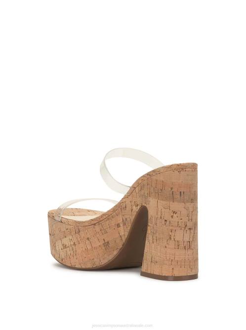 Jessica SimpsonSamhita Platform Sandal in Clear H426296