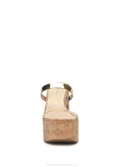 Jessica SimpsonSamhita Platform Sandal in Gold H426299