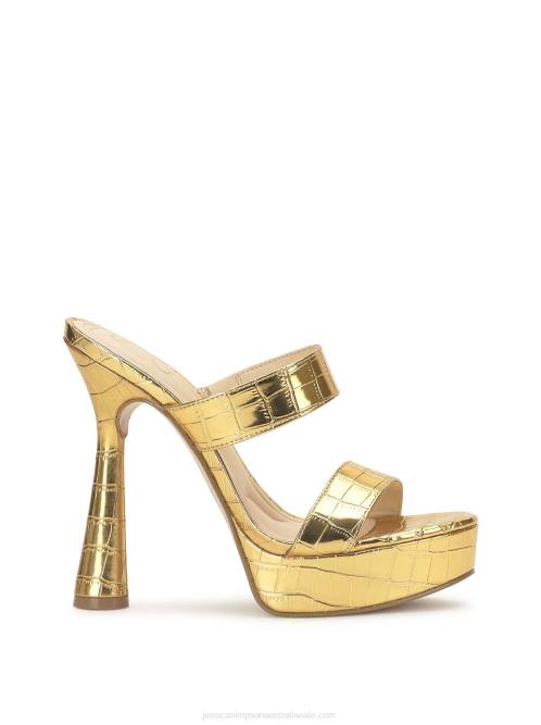 Jessica SimpsonSempira Platform Heel in Gold H426314