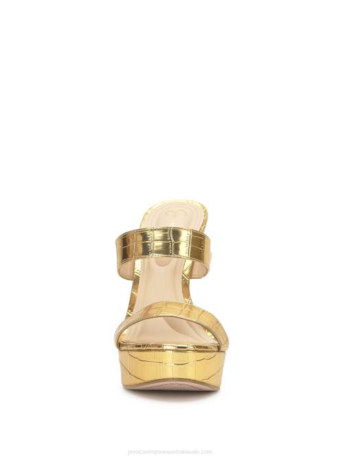 Jessica SimpsonSempira Platform Heel in Gold H426314