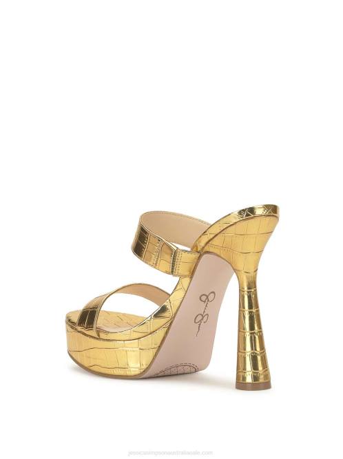 Jessica SimpsonSempira Platform Heel in Gold H426314