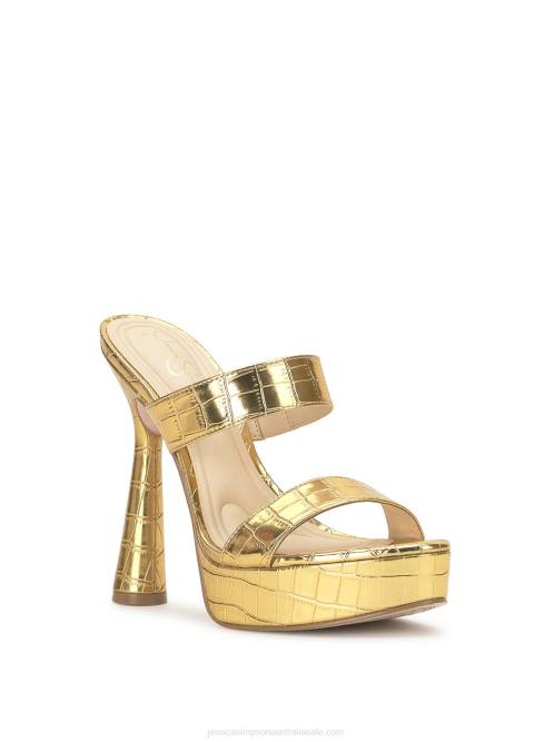 Jessica SimpsonSempira Platform Heel in Gold H426314