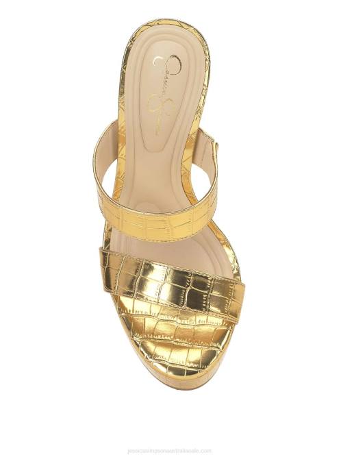Jessica SimpsonSempira Platform Heel in Gold H426314
