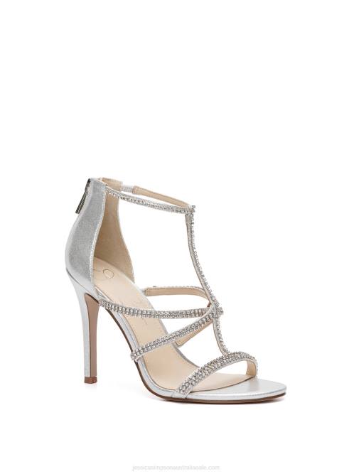 Jessica SimpsonSidra High Heel in Silver H4261081