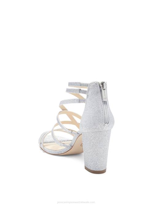 Jessica SimpsonStassey Sandal in Silver H4261099