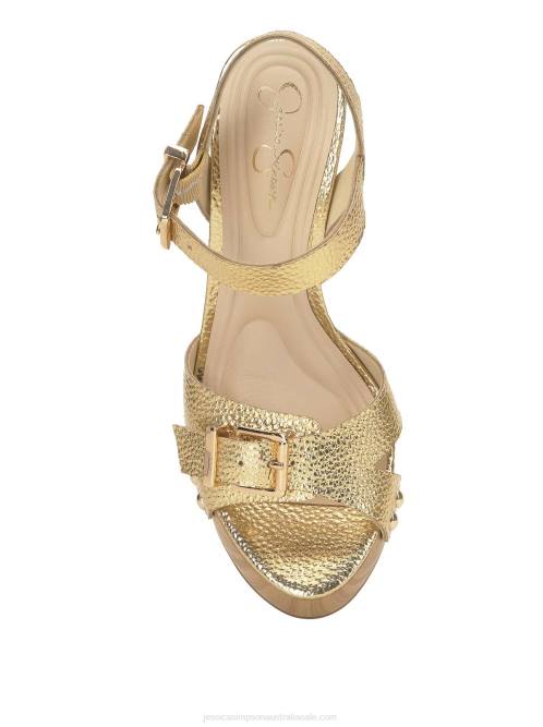 Jessica SimpsonTherisa High Heel Sandal in Gold H426152