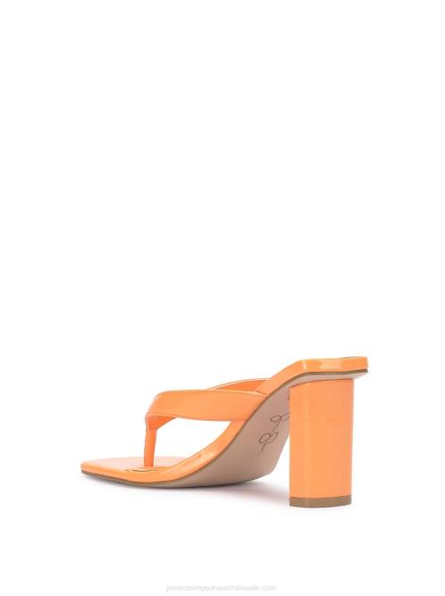 Jessica SimpsonArlon Heeled Slide in Mango Sorbet H426308