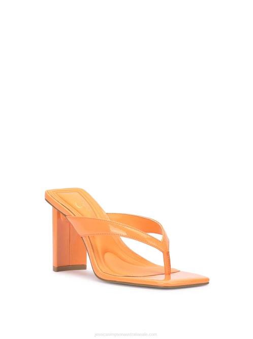 Jessica SimpsonArlon Heeled Slide in Mango Sorbet H426308