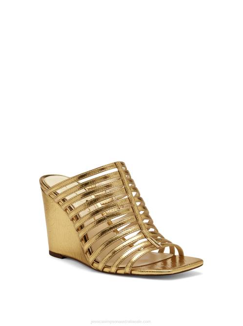 Jessica SimpsonArriya Wedge Slide in Gold H426325