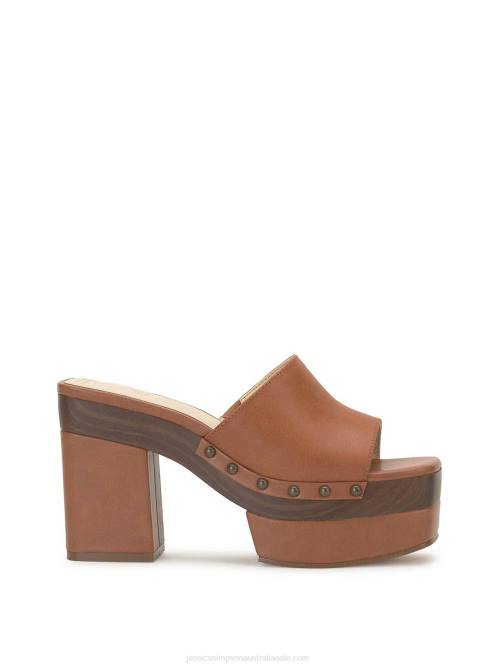 Jessica SimpsonCharlete Platform Mule in Caramel H426170