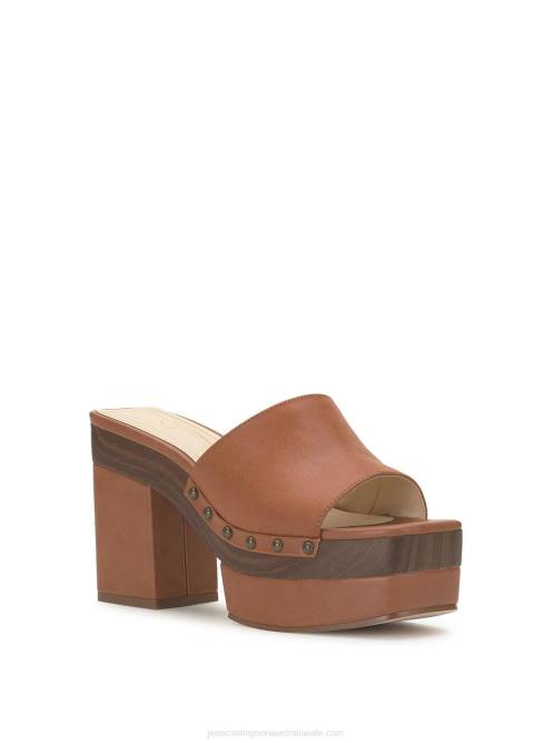 Jessica SimpsonCharlete Platform Mule in Caramel H426170