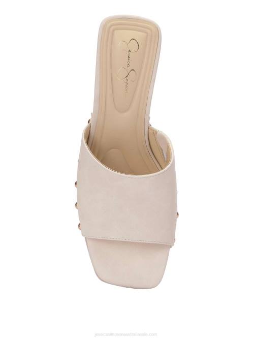 Jessica SimpsonCharlete Platform Mule in Chalk H426171