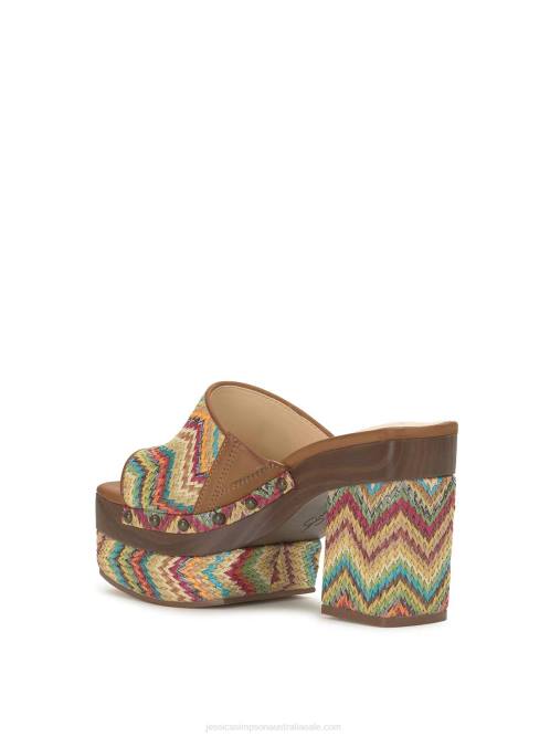 Jessica SimpsonCharlete Platform Mule in Multi H426140