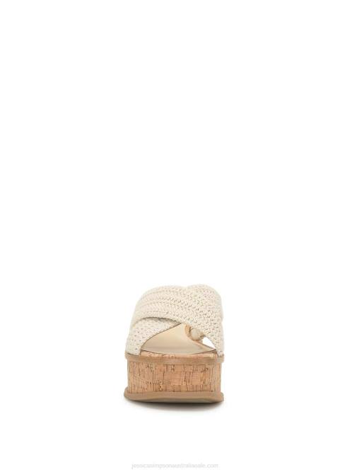 Jessica SimpsonEdiza Platform Slide in White H426165