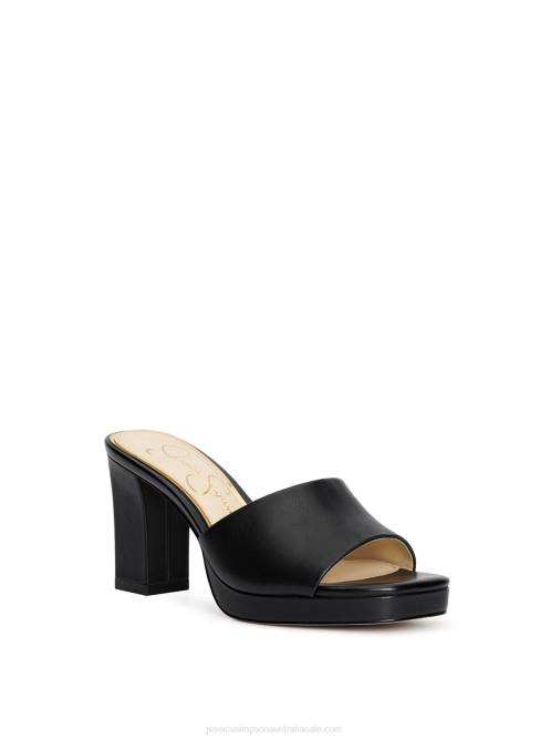 Jessica SimpsonElyzza High Heel Slide in Black H426231