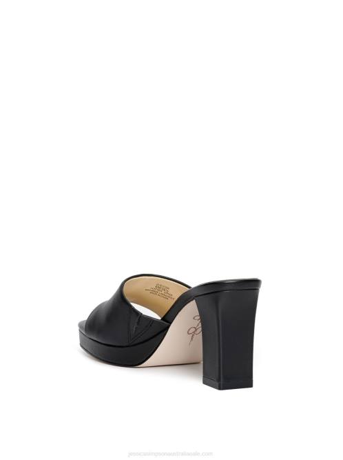 Jessica SimpsonElyzza High Heel Slide in Black H426231