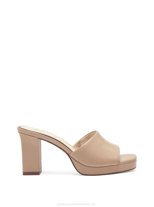 Jessica SimpsonElyzza High Heel Slide in Buff H426230