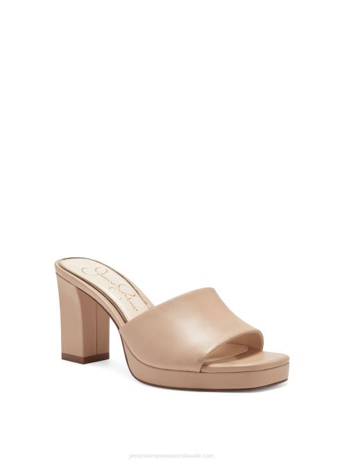 Jessica SimpsonElyzza High Heel Slide in Buff H426230
