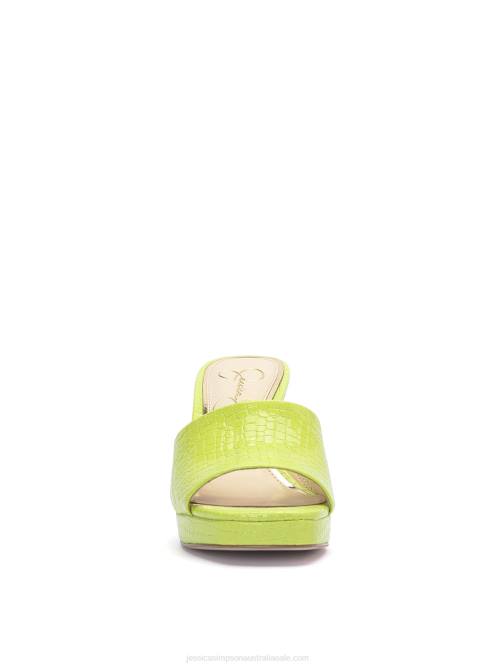 Jessica SimpsonElyzza High Heel Slide in Lime H426196