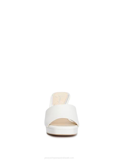 Jessica SimpsonElyzza High Heel Slide in White H426229