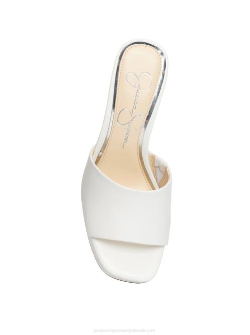 Jessica SimpsonElyzza High Heel Slide in White H426229