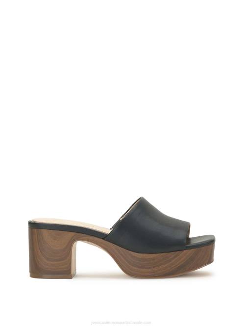 Jessica SimpsonKalyani Platform Slide in Black H426162