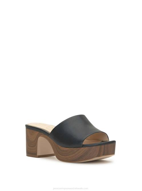 Jessica SimpsonKalyani Platform Slide in Black H426162