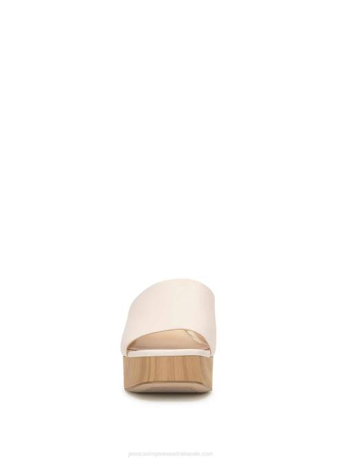 Jessica SimpsonKalyani Platform Slide in Chalk H426161